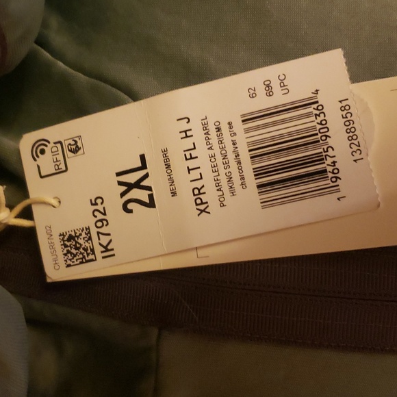 Adidas TERREX zip tech hoodie, 2XL - Picture 4 of 4